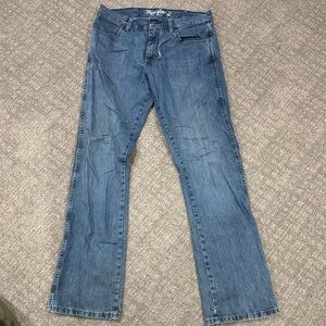 Wrangler Retro Slim Bootcut Men's Blue Jeans 32x34